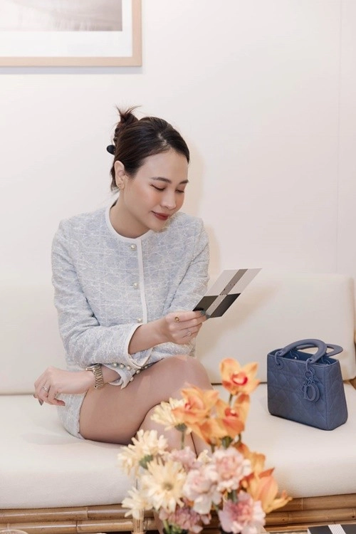 Phong cách giàu kín sang ngầm của đàm thu trang - 4