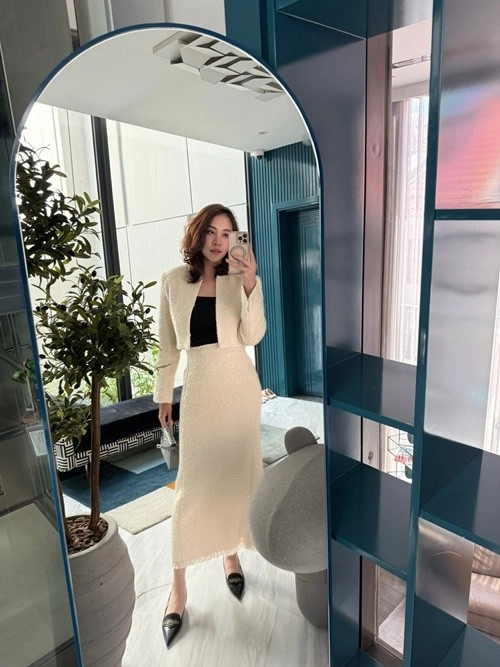 Phong cách giàu kín sang ngầm của đàm thu trang - 5