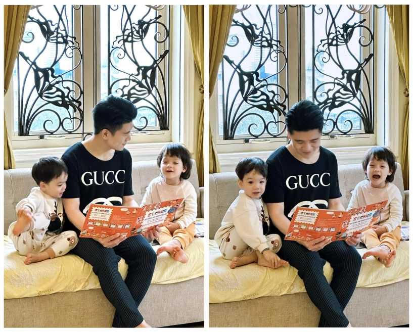 Phu nhân bầu hiển phụ con đưa cháu nội đi học thiếu gia nghìn tỷ làm bố đơn thân nay thấy tự hào - 9