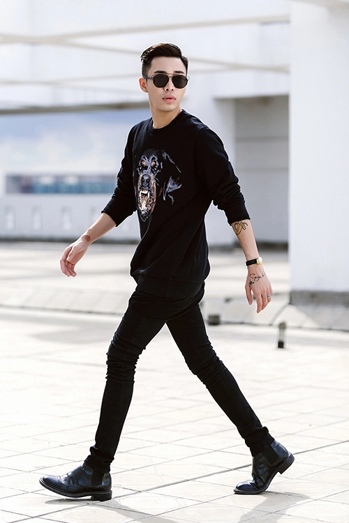 Phục sát đất tài mặc quần bó sát nghẹt thở của trấn thành trường giang - 9