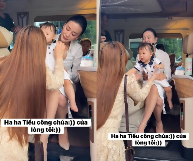 Phương oanh lộ diện giữa ồn ào ngồi xế hộp đưa cặp song sinh đi chơi - 1