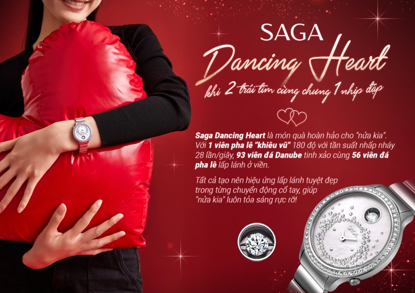 Saga dancing heart mô phỏng rung cảm của trái tim - 3