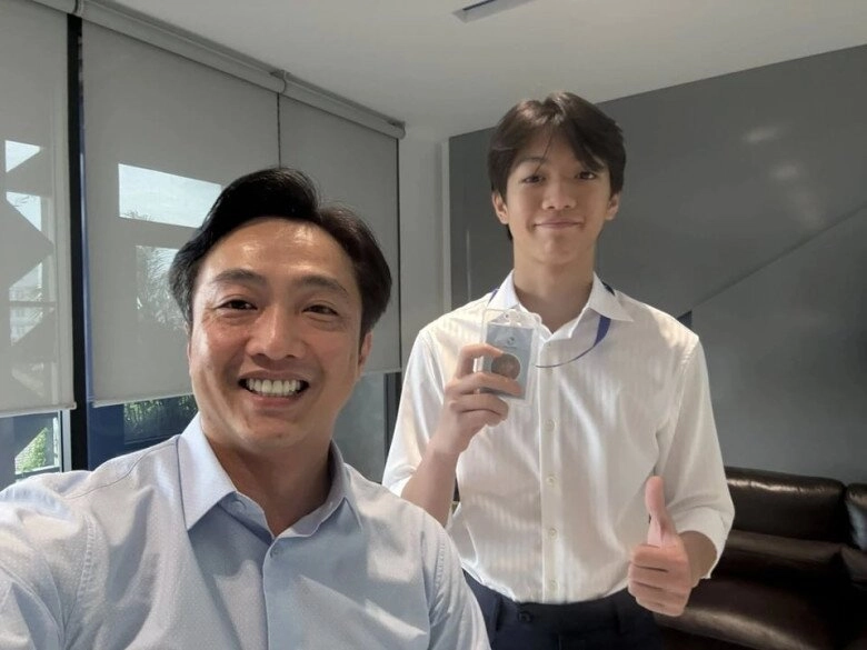 Sao việt 24h cường đô la họp phụ huynh kiểu độc lạ cho subeo quý tử theo học ở trường có học phí cả tỷ đồngnăm - 2