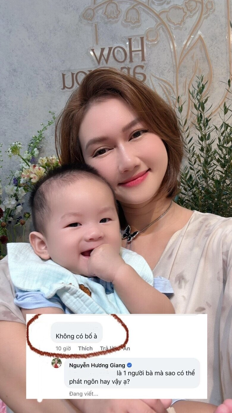 Sao việt 24h diễn viên hương giang tiết lộ con trai 8 tháng cao 1m75 phản ứng gay gắt khi có người hỏi về bố của con - 3