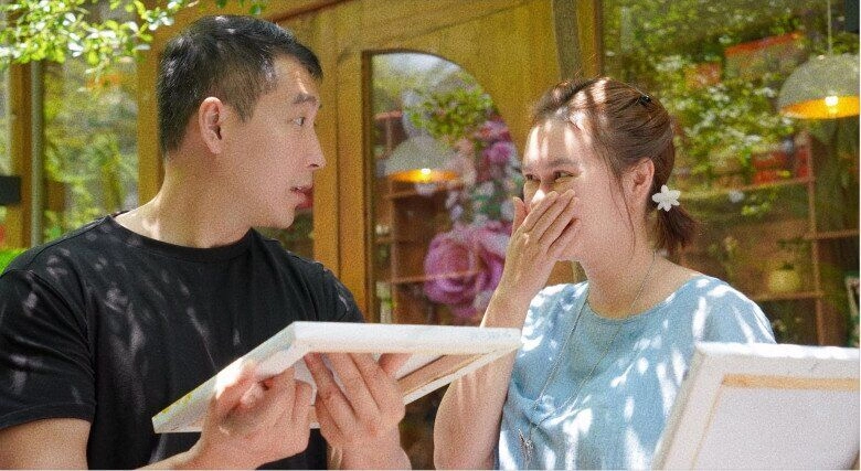 Sao việt 24h diễn viên hương giang tiết lộ con trai 8 tháng cao 1m75 phản ứng gay gắt khi có người hỏi về bố của con - 4