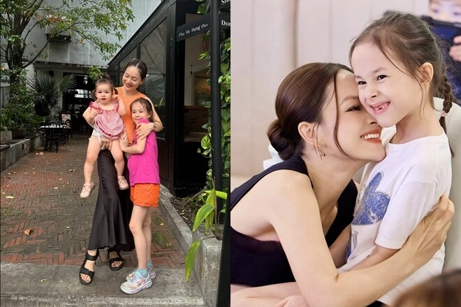 Sao việt 24h lan phương tự hào khoe con gái lai tây càng lớn càng xinh xắn cặp chân dài được thừa hưởng của bố cao 2m - 3