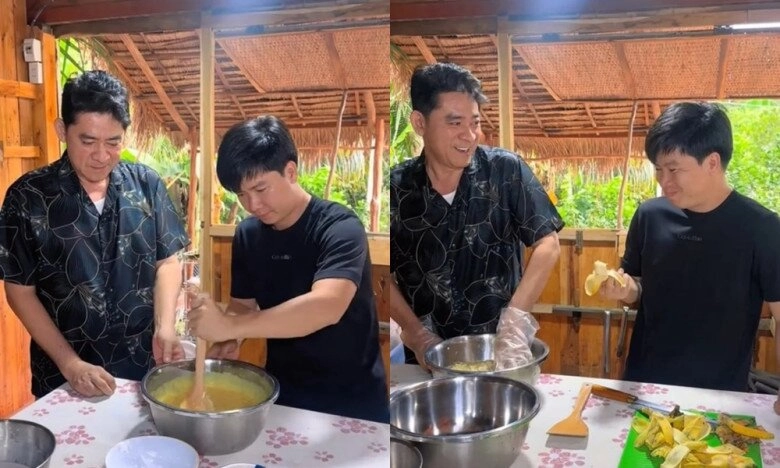 Sao việt 24h mc thành trung hiếm hoi chung khung hình với chồng tây của vợ cũ ca sĩ thu phượng nói câu đáng chú ý - 7