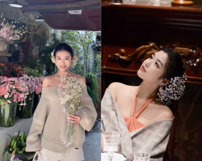 Sau chụp ảnh cùng hoa hồng lưu diệc phi lại khởi xướng trào lưu làm đẹp mới - 9