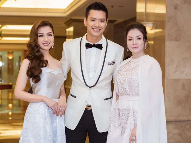 Siêu mẫu hồ đức vĩnh điển trai bên lý nhã kỳ yêu kiều lộng lẫy - 1