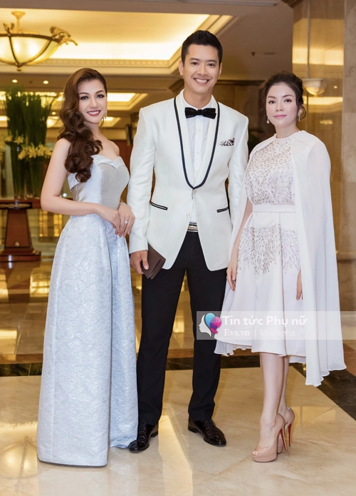 Siêu mẫu hồ đức vĩnh điển trai bên lý nhã kỳ yêu kiều lộng lẫy - 2