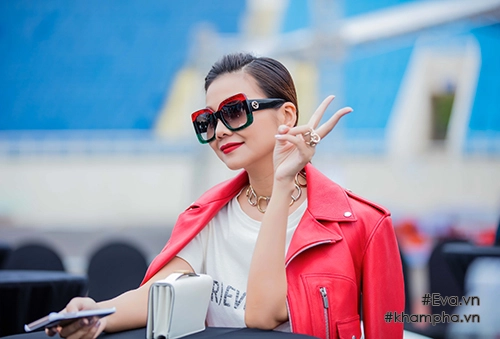 Siêu mẫu thanh hằng diện cây hàng hiệu đỏ rực rỡ giá nửa tỷ đồng đi sự kiện - 12