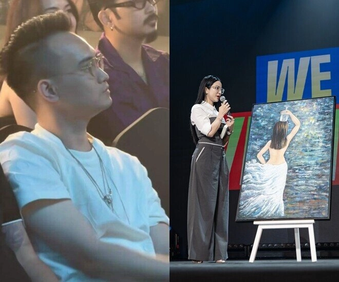 Thiếu gia đức phạm được khen mặt búng ra sữa hậu ly hôn diệp lâm anh thân thiết á hậu kém 8 tuổi trên sân pickeball - 9