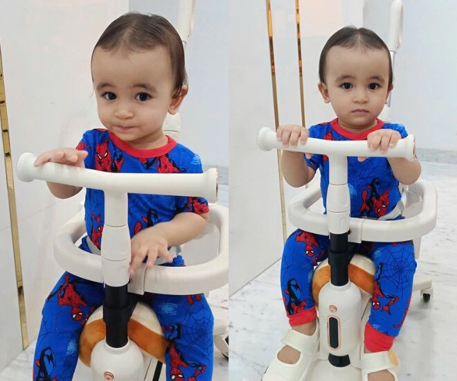 Trung thu nhà sao việt 2 con lai ấn của võ hạ trâm lên đồ trẩy hội 4 con vân trang rước đèn trong biệt thự 1000m2 - 6