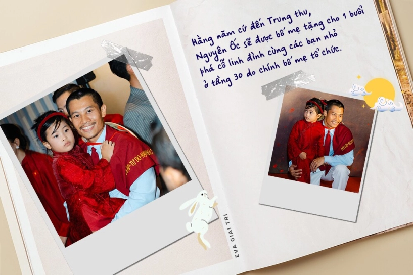 Trung thu nhớ đời với anh tạ phương nam con gái vừa ngã gãy xương đòn lại phải lên đường đi quay mưa đỏ - 3