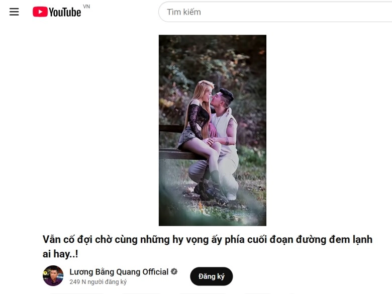 Trước khi bị bắt vì hối lộ chạy án lương bằng quang kịp ra ca khúc mới buồn khổ vì xa ngân 98 - 2