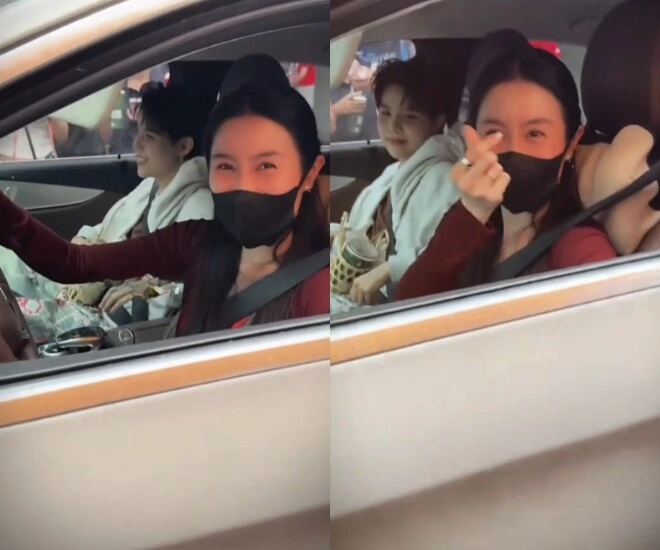 Vũ cát tường đi làm về có vợ trâm anh thế phiệt lái xe sang đến đón bảo sao không muốn sớm có con - 1