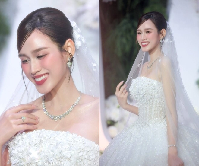 Xúc động khoảnh khắc bố ruột đỗ thị hà khập khiễng dắt ái nữ lên lễ đường trao tận tay cho con rể thiếu gia - 1