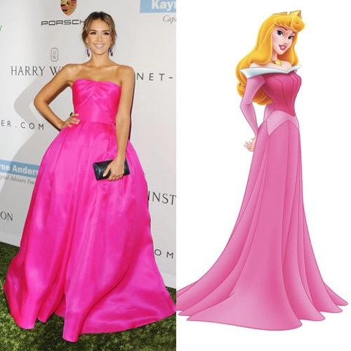 17 nàng công chúa disney lộng lẫy mang phiên bản ngôi sao - 10