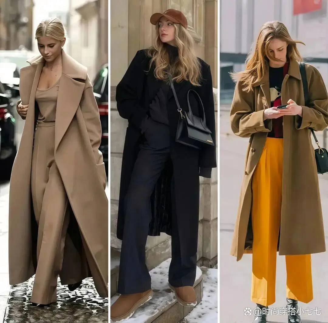 3 cặp đôi áo khoác dài và quần ống rộng là phong cách công sở đẹp nhất năm nay diện lên kéo chân dài cả mét - 4