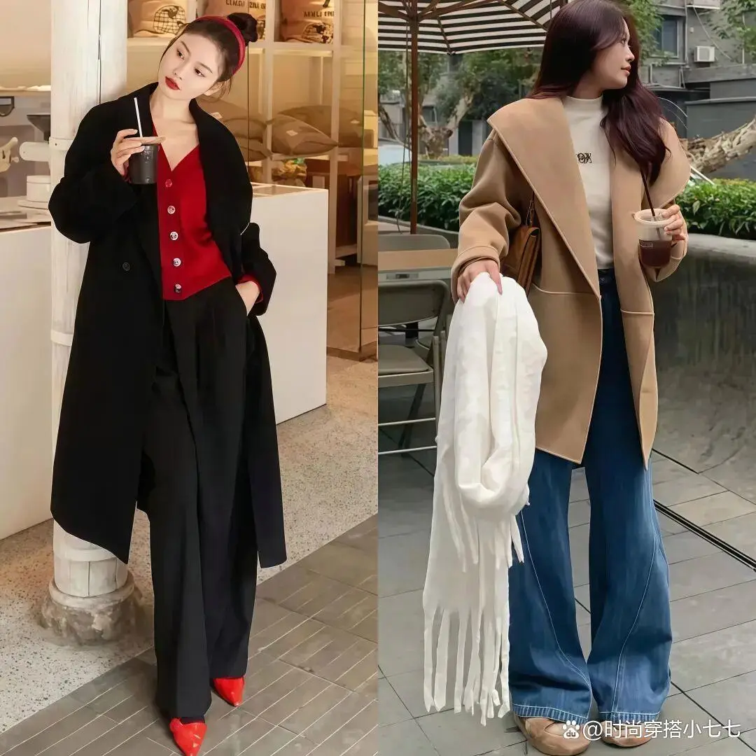 3 cặp đôi áo khoác dài và quần ống rộng là phong cách công sở đẹp nhất năm nay diện lên kéo chân dài cả mét - 7