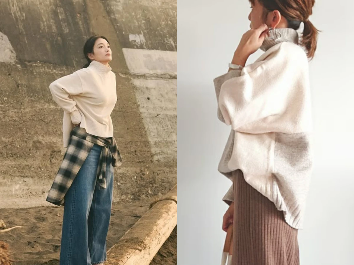 3 kiểu áo len tưởng che khuyết điểm nhưng lại dìm dáng không thương tiếc đổi sang kiểu này vừa cao vừa gầy - 1