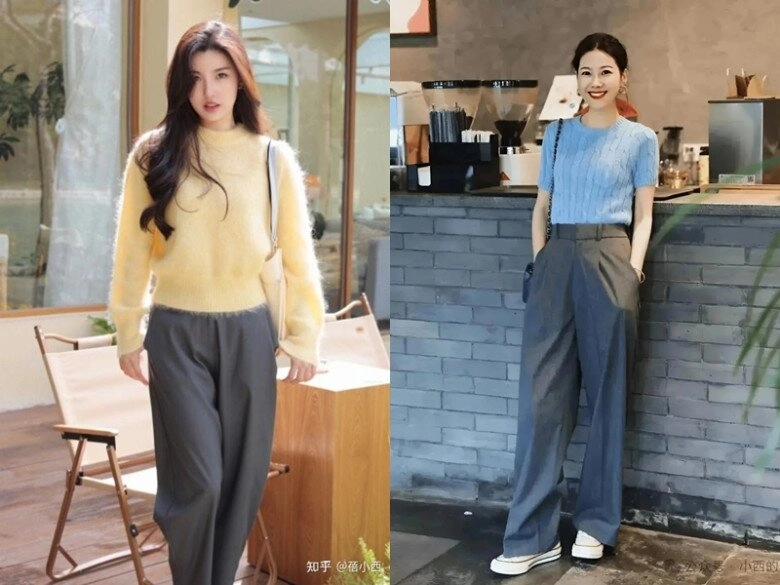 5 combo áo len với quần đẹp bất bại cả người như được bật filter vừa trẻ xinh vừa cao ráo - 4