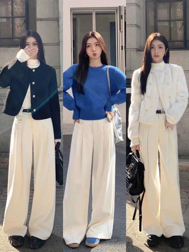 Bắt bài mặc đẹp theo xu hướng tông trắng cloud dancer chị em không bao giờ mặc xấu chỉ nhờ 4 công thức lên đồ - 14