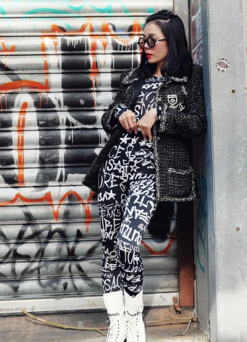 Bộ sưu tập quần kéo dài chân của lệ quyên - 7