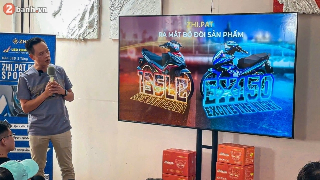 Cafe cùng zhipat - ra mắt bộ đôi đèn led ex150 sportline và 135lc sportline cho dòng xe exciter - 6