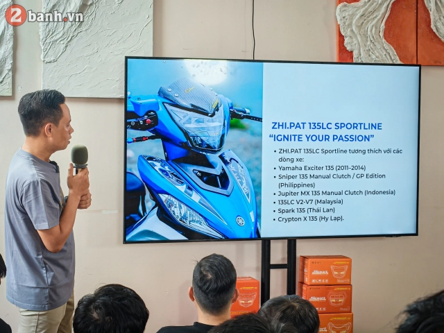 Cafe cùng zhipat - ra mắt bộ đôi đèn led ex150 sportline và 135lc sportline cho dòng xe exciter - 9