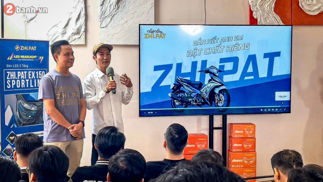 Cafe cùng zhipat - ra mắt bộ đôi đèn led ex150 sportline và 135lc sportline cho dòng xe exciter - 18