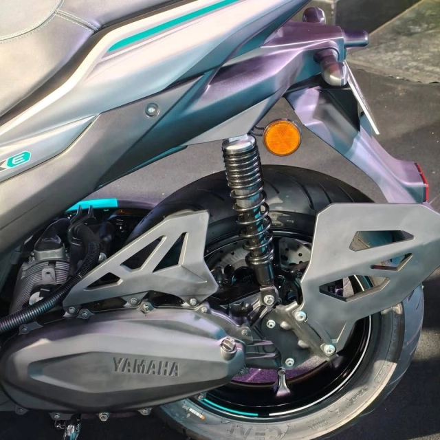 Cận cảnh chi tiết aerox-e phiên bản xe điện của nvx 155 vừa được yamaha ra mắt - 3