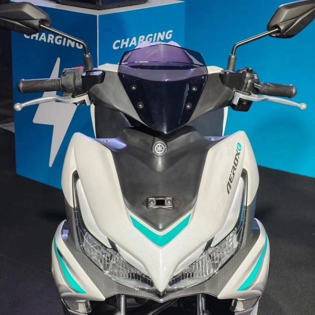 Cận cảnh chi tiết aerox-e phiên bản xe điện của nvx 155 vừa được yamaha ra mắt - 8