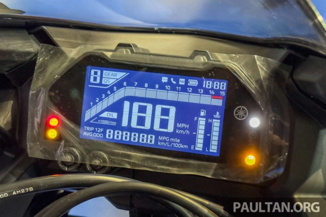 Cận cảnh yamaha yzf-r25 2026 vừa ra mắt - tiểu r1 trong tim anh em đam mê sportbike - 6