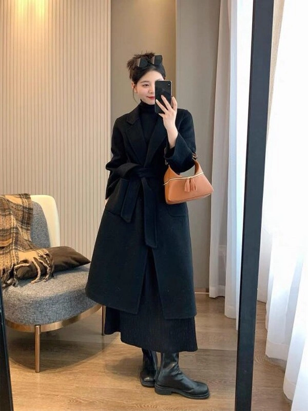 Cao dưới 1m60 vẫn mặc áo khoác dài đẹp đỉnh không sợ nuốt dáng nhờ chọn đúng kiểu diện lên trẻ hẳn vài tuổi - 5