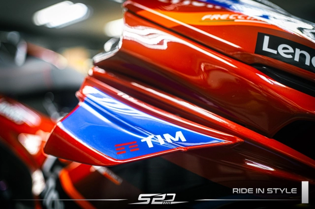 Choáng ngợp với yamaha y16zr độ phong cách ducati desmosedici bagnaia replica của spd racing - 4