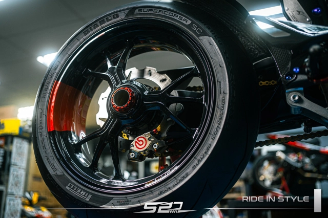 Choáng ngợp với yamaha y16zr độ phong cách ducati desmosedici bagnaia replica của spd racing - 10