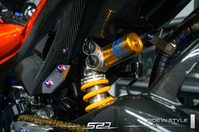 Choáng ngợp với yamaha y16zr độ phong cách ducati desmosedici bagnaia replica của spd racing - 12