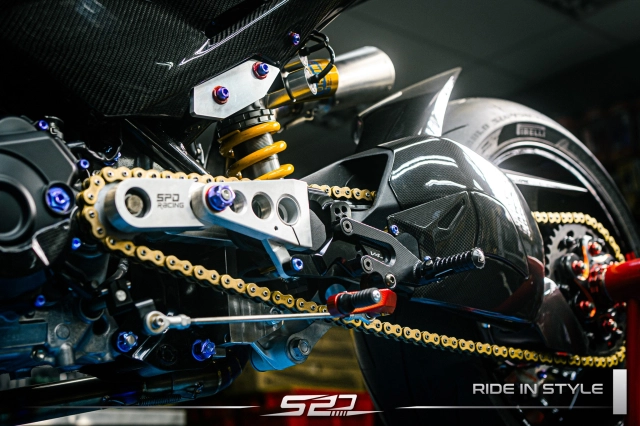 Choáng ngợp với yamaha y16zr độ phong cách ducati desmosedici bagnaia replica của spd racing - 16