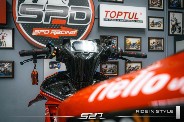 Choáng ngợp với yamaha y16zr độ phong cách ducati desmosedici bagnaia replica của spd racing - 20