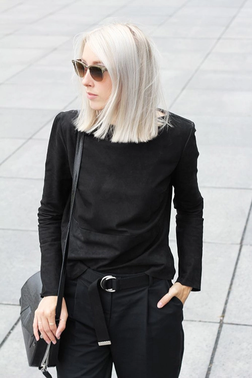 Chọn màu trang phục để hớp hồn với mốt tóc bạch kim - 5