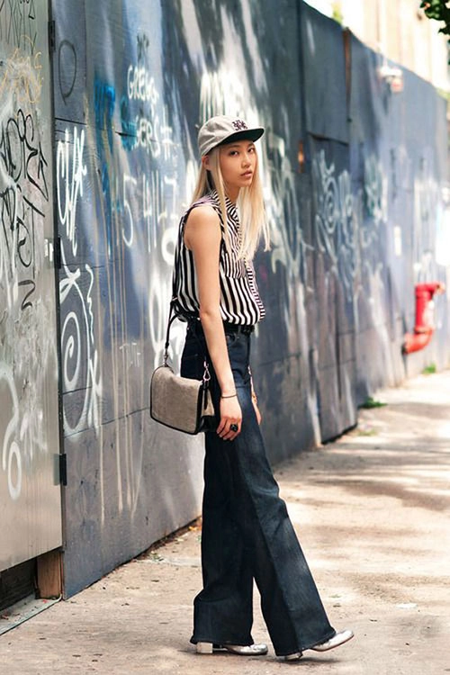 Chọn màu trang phục để hớp hồn với mốt tóc bạch kim - 7