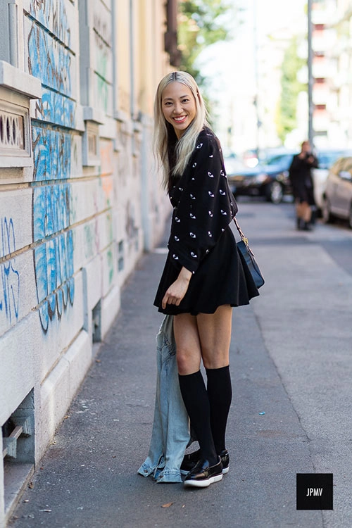 Chọn màu trang phục để hớp hồn với mốt tóc bạch kim - 8