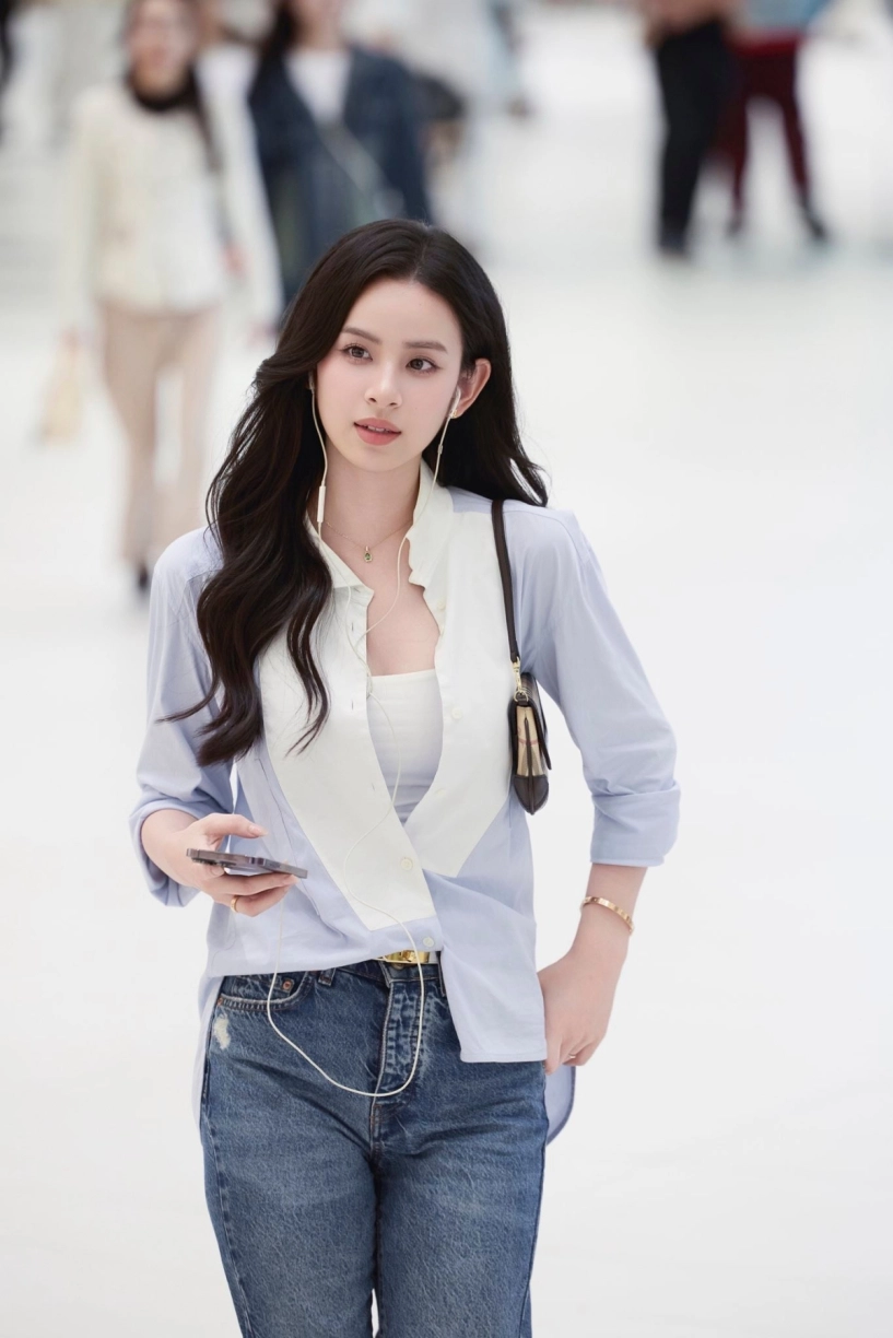 dâu hào môn hương liên được khen khi theo trend trạm tỷ - 1