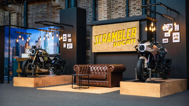 Ducati mang hai viên ngọc scrambler đến london có thể sắp thành hàng thật - 1