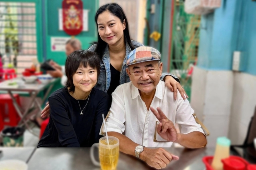 Gu mặc của vợ nghệ sĩ việt anh - 1