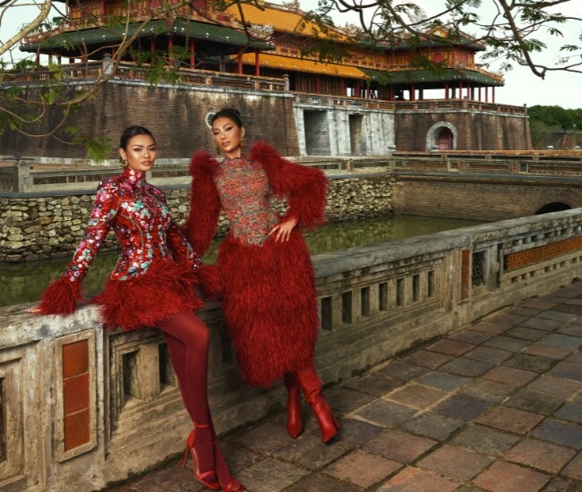 Gu thời trang chuẩn á đông của 2 nàng hậu miss cosmo trước thềm kết thúc nhiệm kỳ - 1