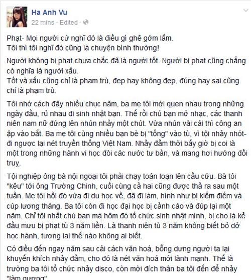 Hà anh phạt ư tôi thấy cũng bình thường thôi - 2