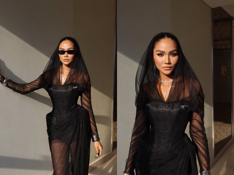 Hhen niê lần đầu trở lại showbiz sau 2 tháng sinh con sắc vóc quá slay khác hẳn khi ở nhà làm mẹ bỉm - 3