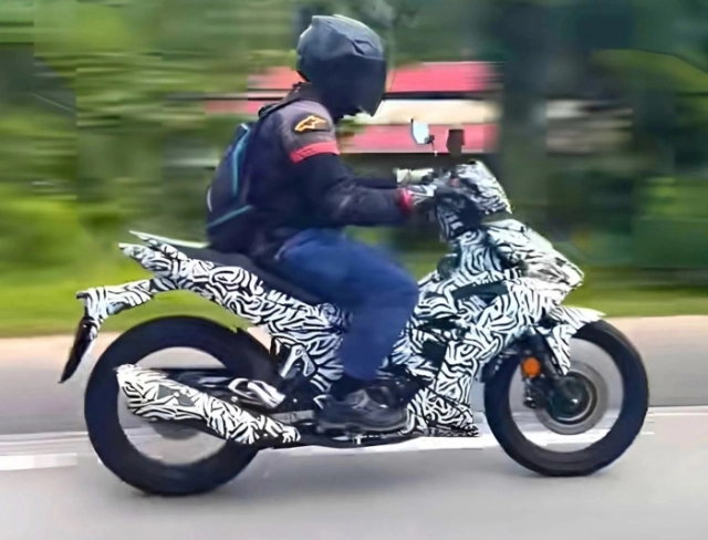 Hình ảnh được cho là yamaha exciter 155 hoàn toàn mới khi đang chạy thử nghiệm trên đường phố - 1